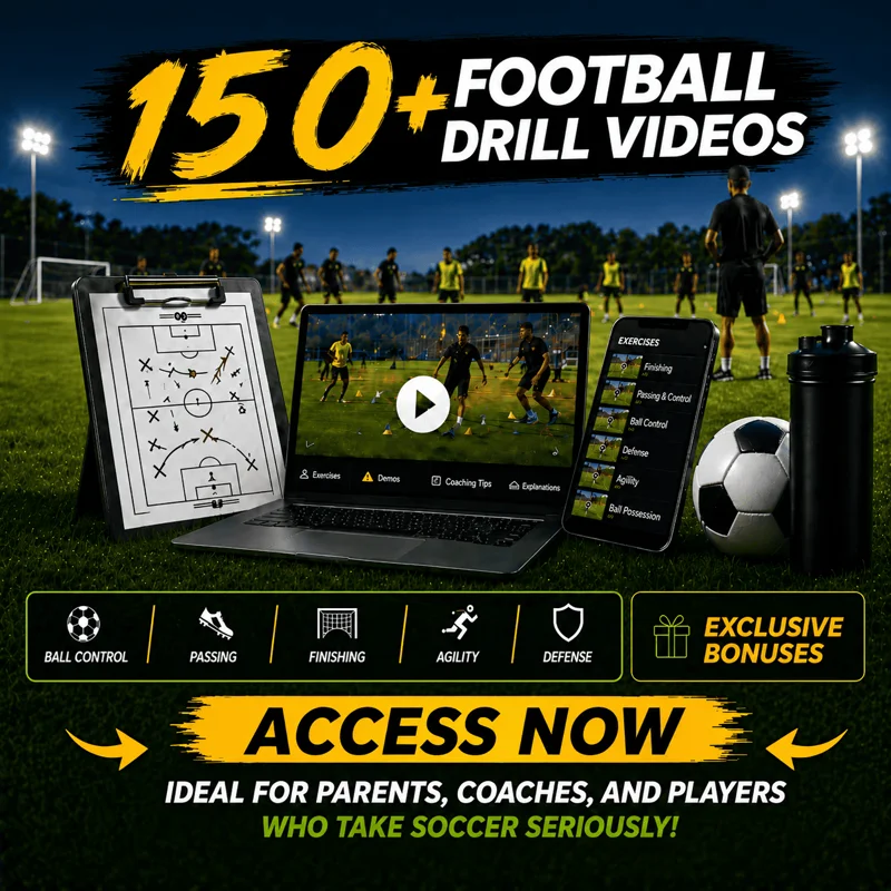+150 Soccer Drills on Video